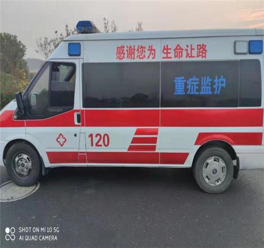云安救护车出租服务案例3